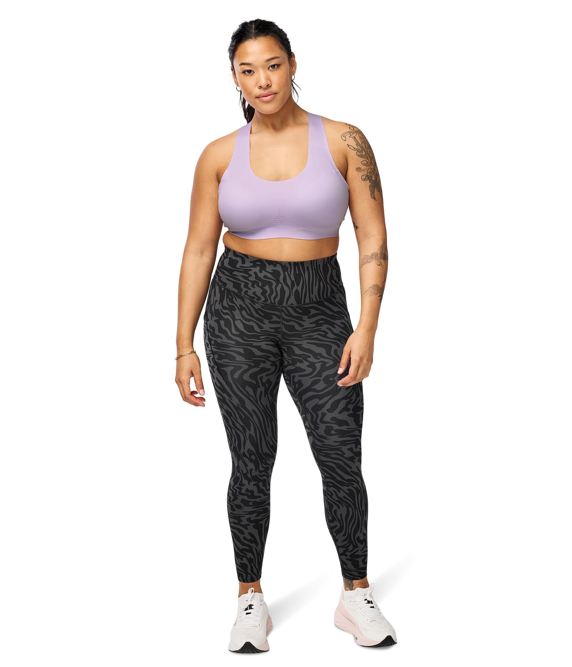 Brooks Women's Crossback |0 Sports Bra for Running, Workouts & Sports - High Impact Protection, Breathable Fabric, Varie